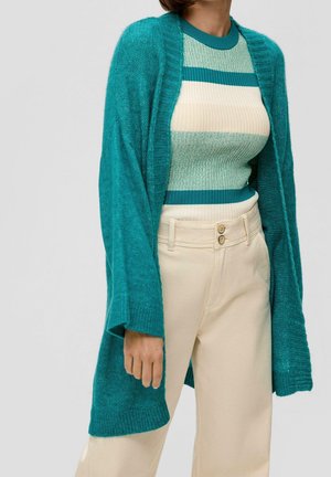 Strickjacke - teal