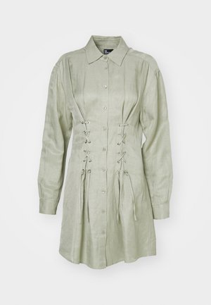 ROBE - Shirt dress - kaki grey