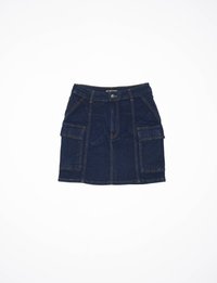 RUNA MINI SKIRT - Jupe en jean - raw blue