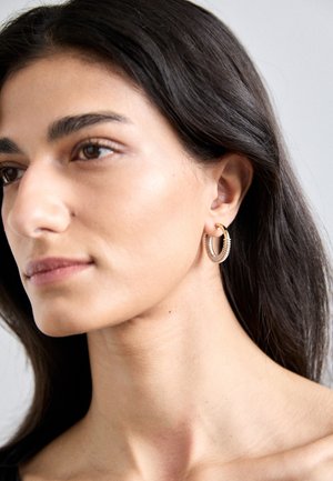 VERSUS EARRING HOOP LARGE - Üksik kõrvarõngas - yellow gold-coloured