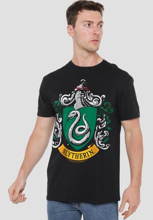 Harry Potter, HARRY POTTER SLYTHERIN CREST - Print T-shirt - black