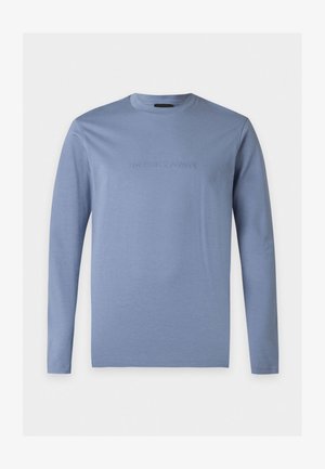 Emporio Armani, Maglietta a manica lunga - light blue