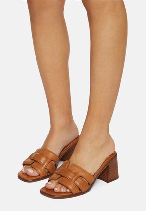ALDO PILLOW WALK BANALADAR - Mules à talons - medium brown
