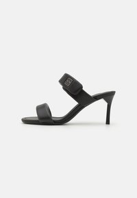 Pantolette hoch - black