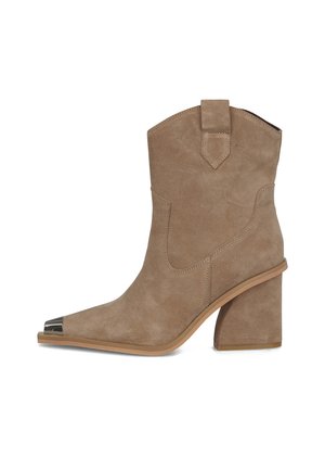 Bottines de cowboy / motard - light brown