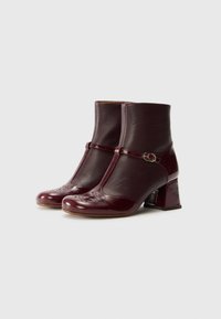 Chie Mihara MYLDA - Wedge Ankle Boots - sucre grape/sucre café/kimera grape