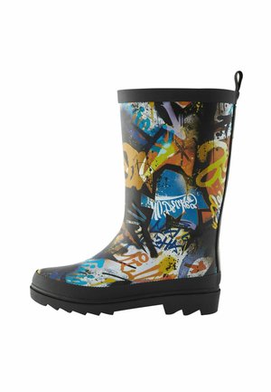 REGULAR FIT - Gumicsizmák - multi graffiti rubber welly
