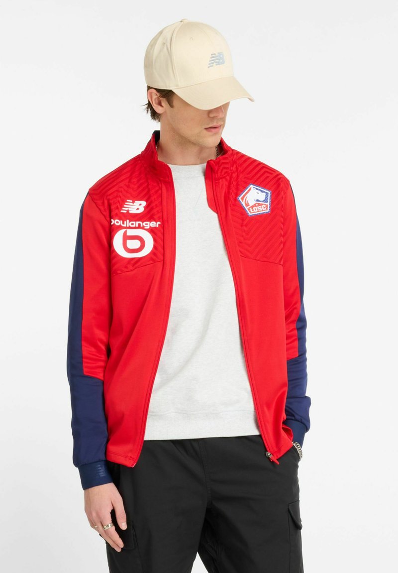 New Balance Trainingsvest rood gemêleerd