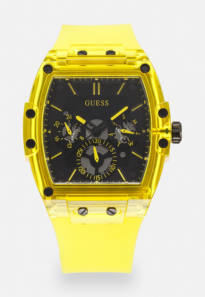 Guess - UNISEX - Rannekello - yellow, Suurenna