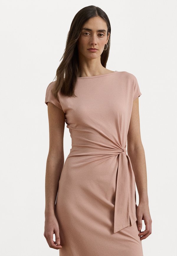 DABRIA SHORT SLEEVE DRESS - Shift dress - sunrise blush