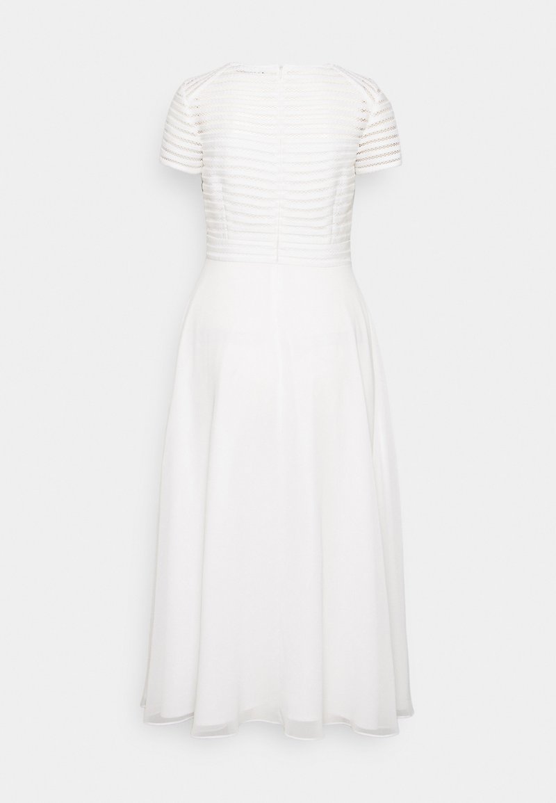 Damen Freizeitkleider | Swing DRESS Cocktailkleid/festliches Kleid ivory/weiß - DH62793 Damen Freizeitkleider | Swing DRESS Cocktailkleid/festliches Kleid ivory/weiß - DH62793