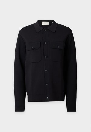 Lyle & Scott, UTILITY KNITTED JACKET - Kardigan - lacquer