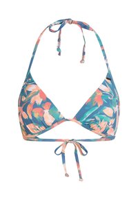 SAO - Bikini top - blue painted tropics