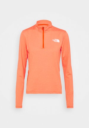 RISEWAY ZIP - Top s dlouhým rukávem - flame heather