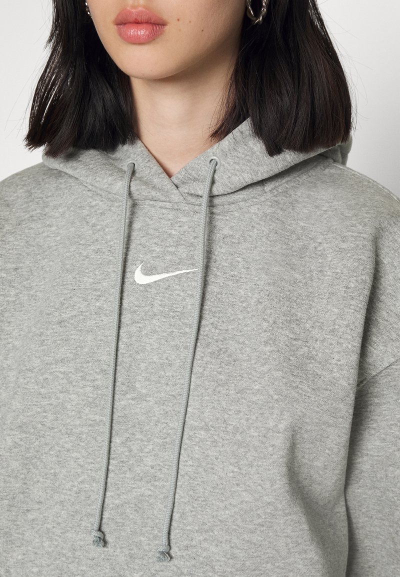 Nike Sportswear HOODIE Sweatshirt grey heather/dunkelgrau