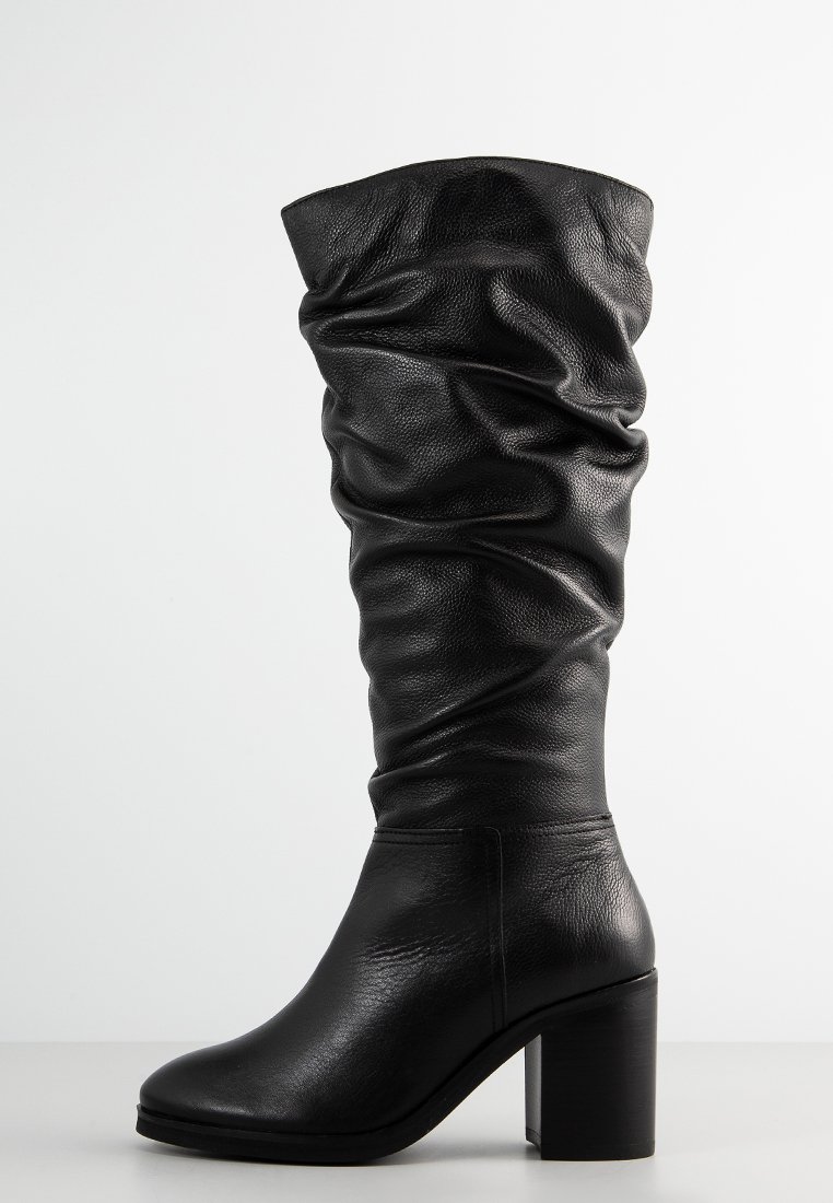 Dune London Laarzen met hoge hak zwart Dune London Laarzen met hoge hak zwart