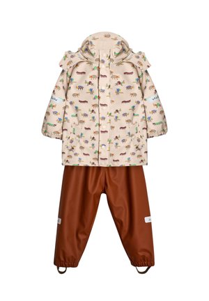 SET 2 PIECE - REGULAR FIT - Parkaer - brown bug