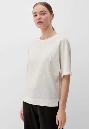 s.Oliver MIT FLEDERMAUSÄRMEL - Blouse - ecru