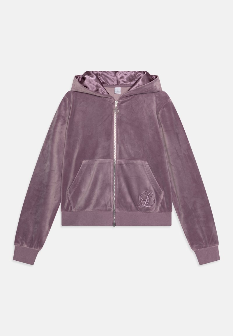 Lindex VELOUR JACKET - Sweatjakke - light dusty lilac