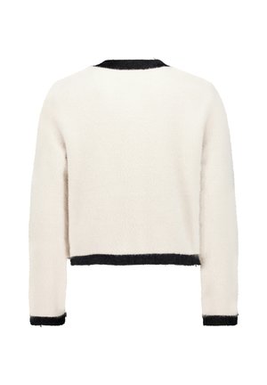 Betty Barclay, GROBSTRICKJACKE - Gilet - patch beige black