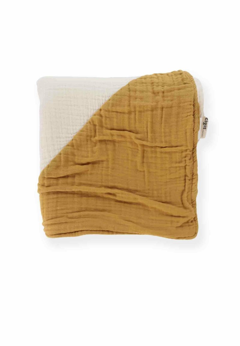 Cigit Mušelínová prikrývka - mustard yellow