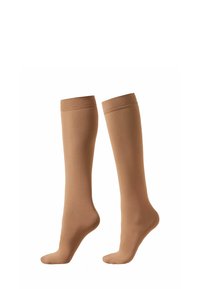 THERMO - Knæstrømper - hautfarben elixir caramel