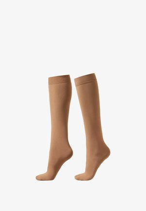 THERMO - Chaussettes hautes - hautfarben elixir caramel