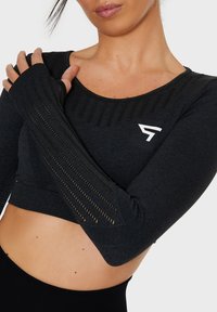 SQUATPROOF Longsleeve - black