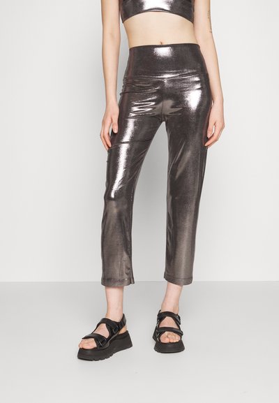 Norma Kamali PENCIL PANT - Bukse - gunmetal