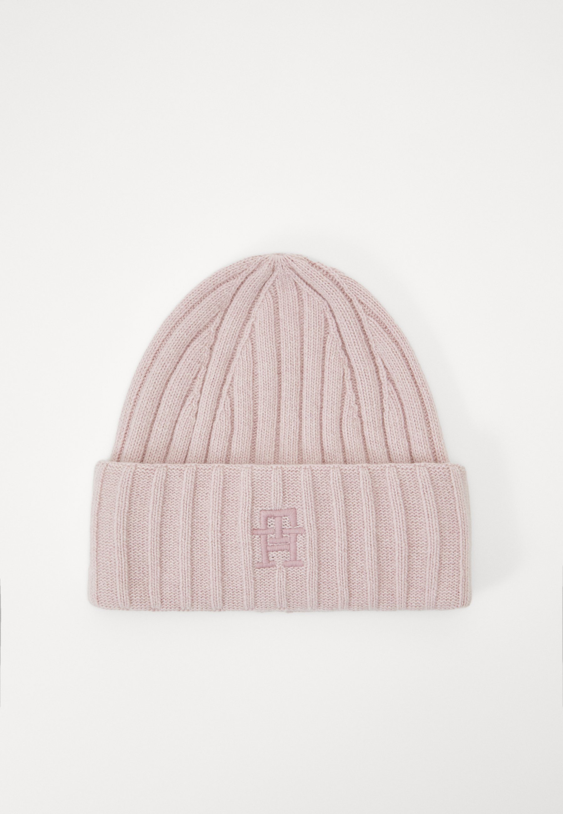 tommy hilfiger pink beanie