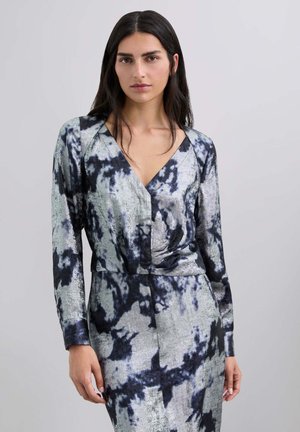 JAC - Camiseta de manga larga - blue silver
