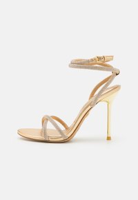MANAELDEN PILLOW WALK - High Heel Sandalette - gold-coloured