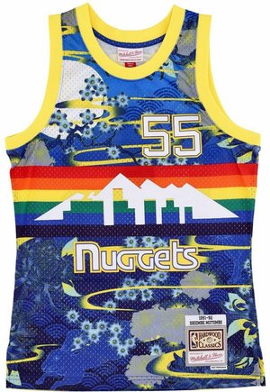 SWING DENVER NUGGETS ASIAN DIKEMBE MUTOMBO - Top - yellow blue