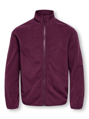 ONLY GIRLS KOGJENNA Sweat - Veste polaire - mauve wine