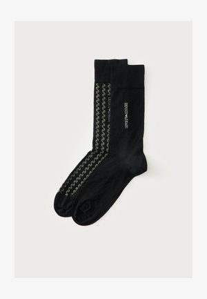Emporio Armani, 2 PACK - Κάλτσες - black/mineral