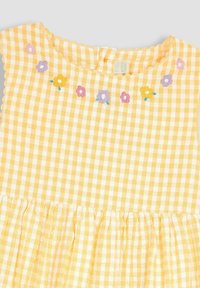 JoJo Maman Bébé REGULAR FIT - Freizeitkleid - yellow guinea pig