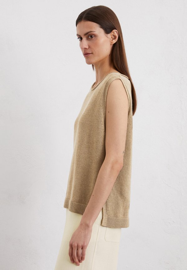 SLEEVELESS ROUNDNECK - Top - summer sand2