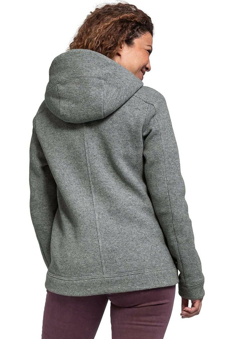 Schöffel Giacca In Pile Lakefield M, In Tecnowool (50% Lana), Antivento, Traspirante, Con Cerniera, Tasche - 4