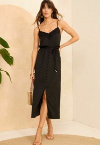 Love & Roses REGULAR FIT - Vapaa-ajan mekko - black