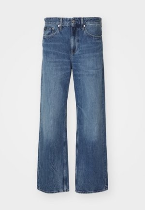 Loose fit -farkut - dark-blue denim