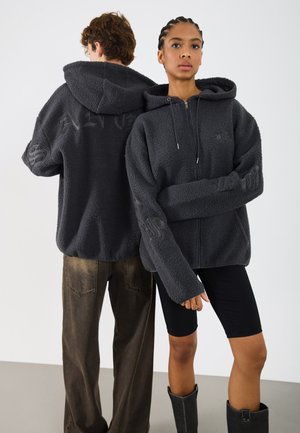 TEDDY JACKET UNISEX - Flísová bunda - forged iron