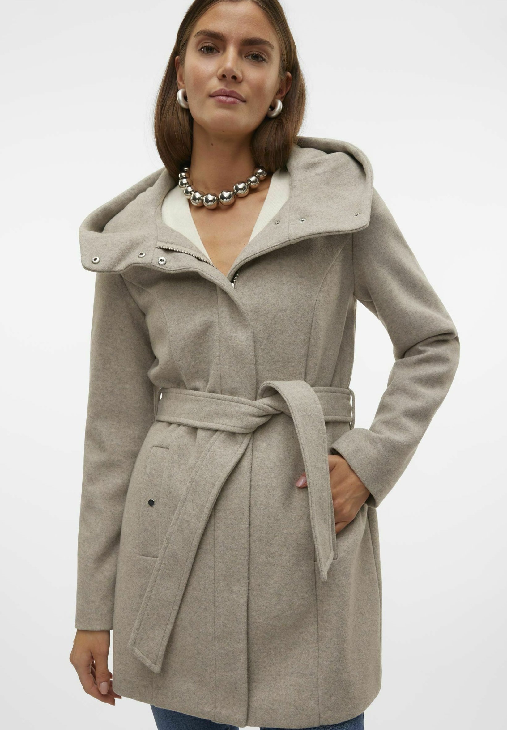 ハーリップトゥ　Viana Wool Short Coat Herlipto ハーリップトゥ Viana Wool Short Coat レディース