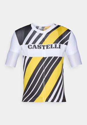 Castelli HERITAGE  - Maillot de cycliste - black/white/yellow