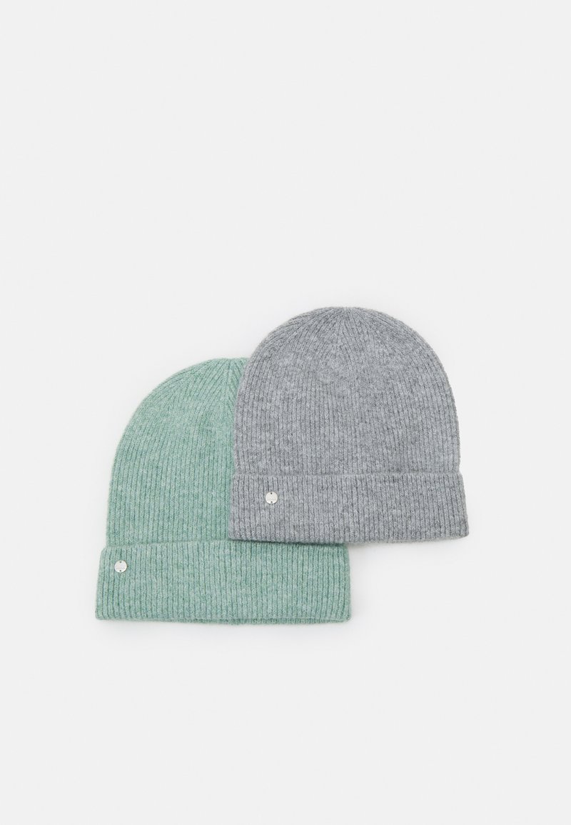 ONLY ONLBELLA LIFE BEANIE 2 PACK - Gorro - frosty green