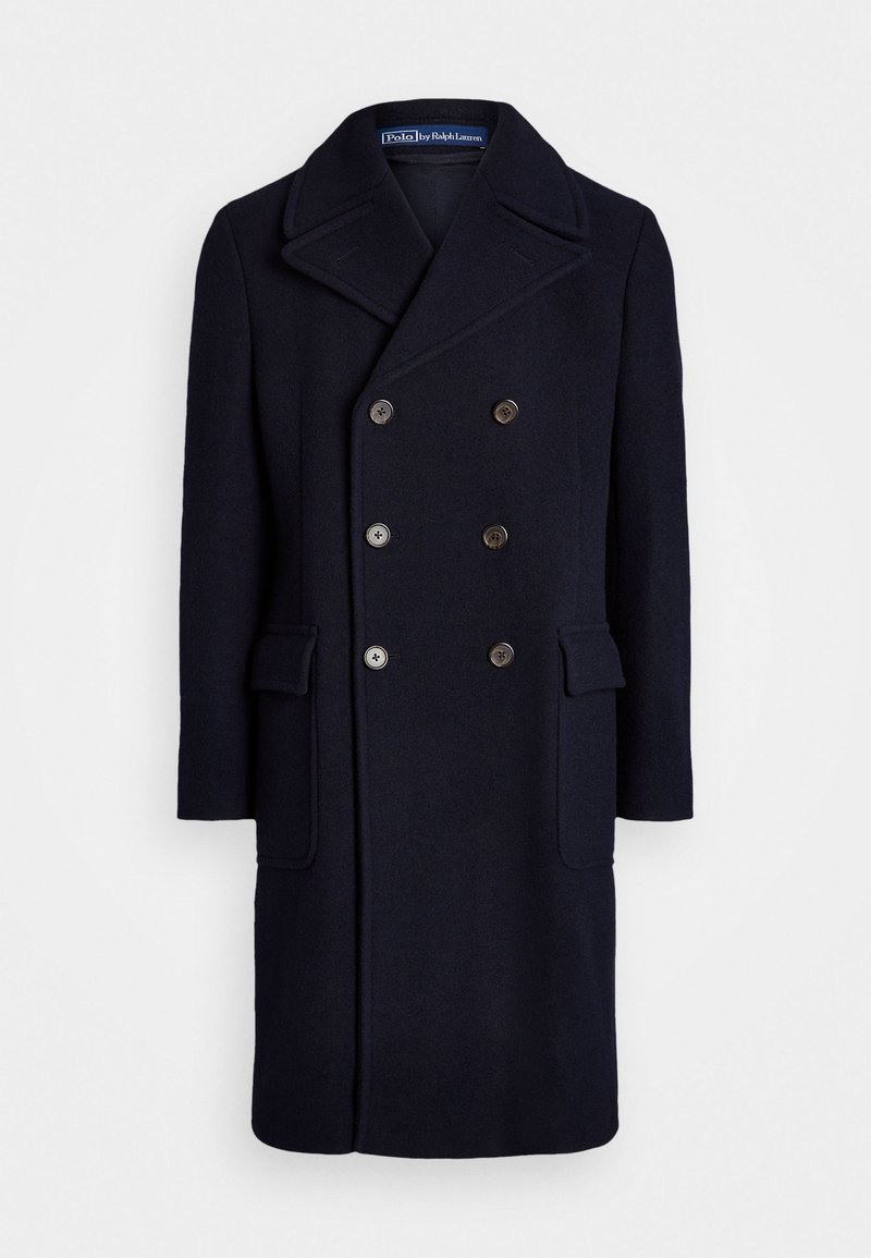 Cappotto Lungo In Lana Blu Navy Su Misura – Fatto A Mano In Pakistan, Personalizzabile