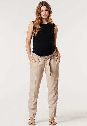 OVER THE BELLY KINGSTON - Calças - humus