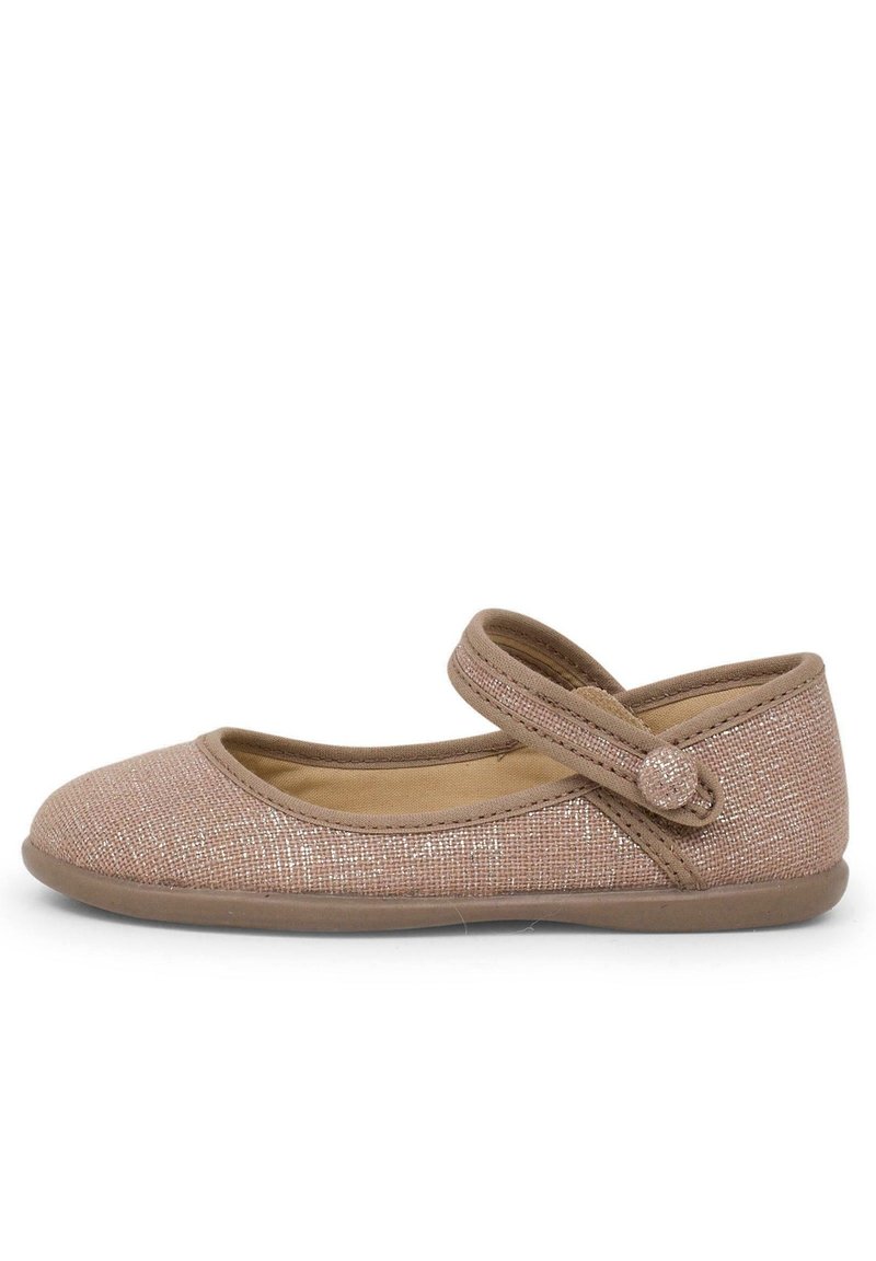 Pisamonas MERCEDITAS ADHERENTE    EN METALIZADO - Scarpe primi passi - maquillaje