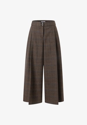 More & More, MORE & MORE WEITE STYLISHE KARO-CULOTTE - Pantalon classique - melange check