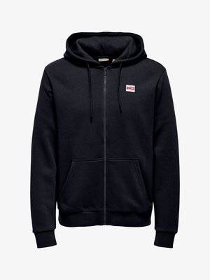 Only & Sons, Sweat zippé - dark navy