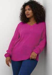 Kaffe Curve AMI - Bluse - festival fuchsia